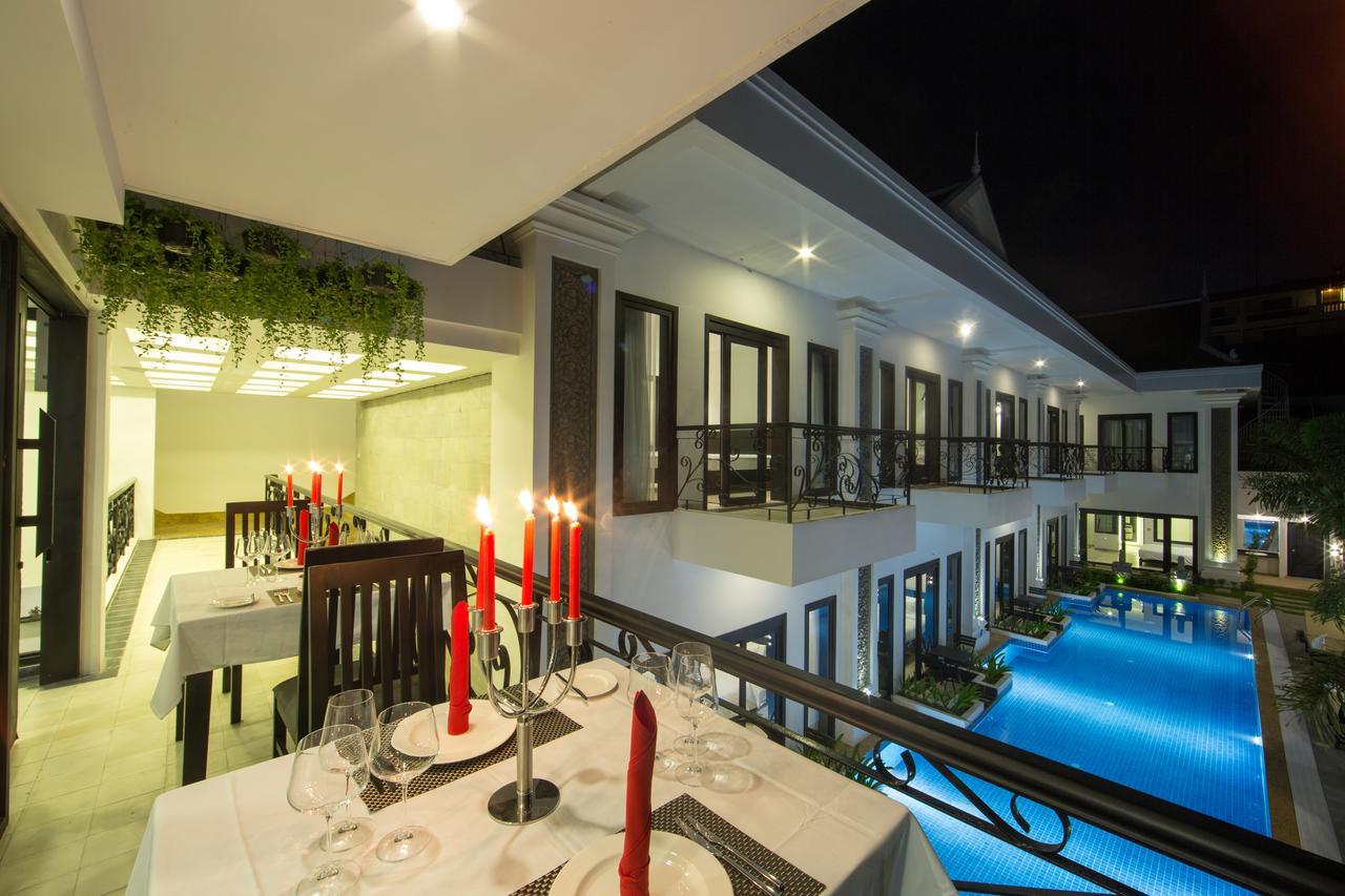 Aroma Angkor Boutique Hotel Sziemreap Kültér fotó